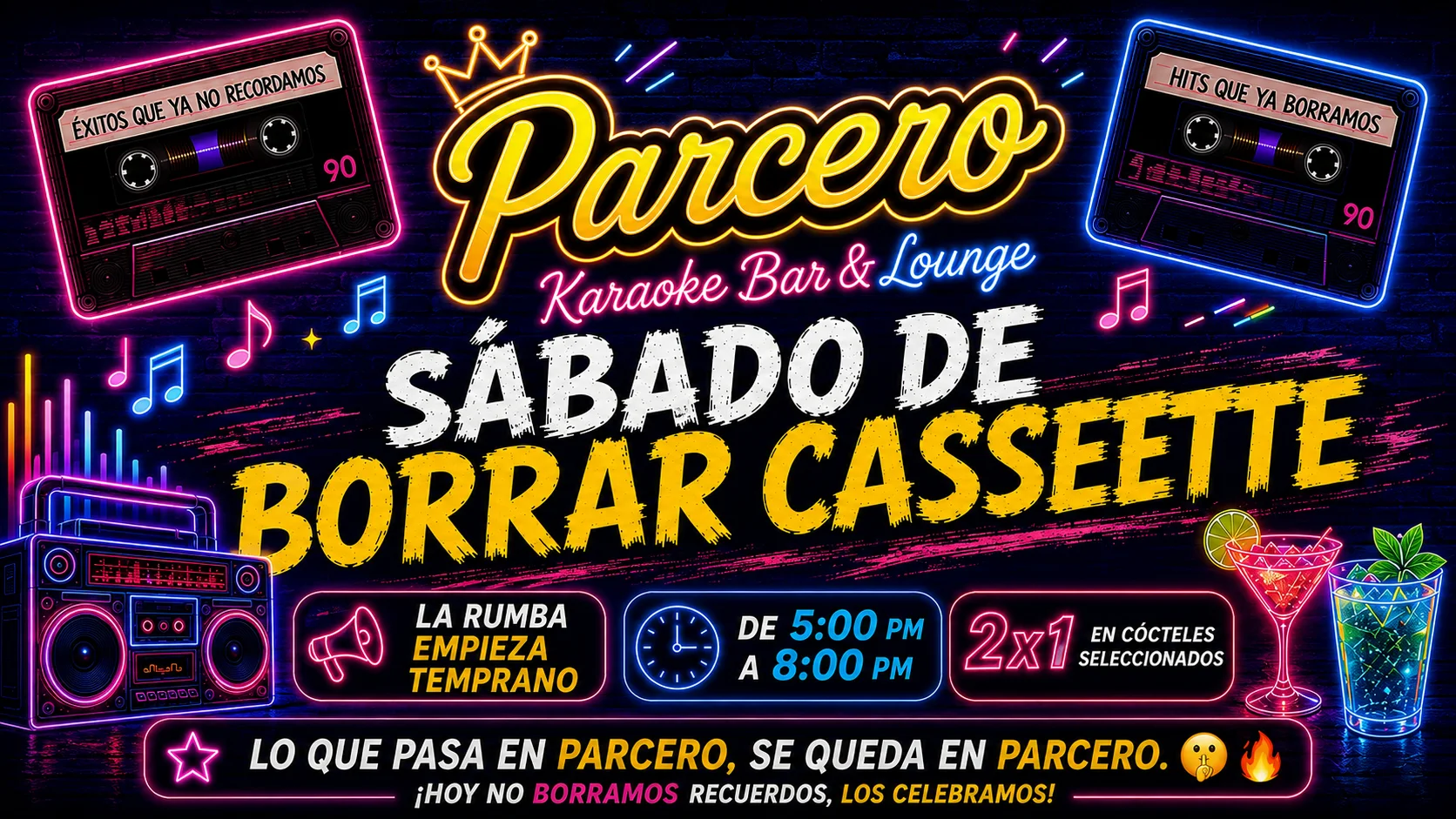 Sábado de Borrar Cassette