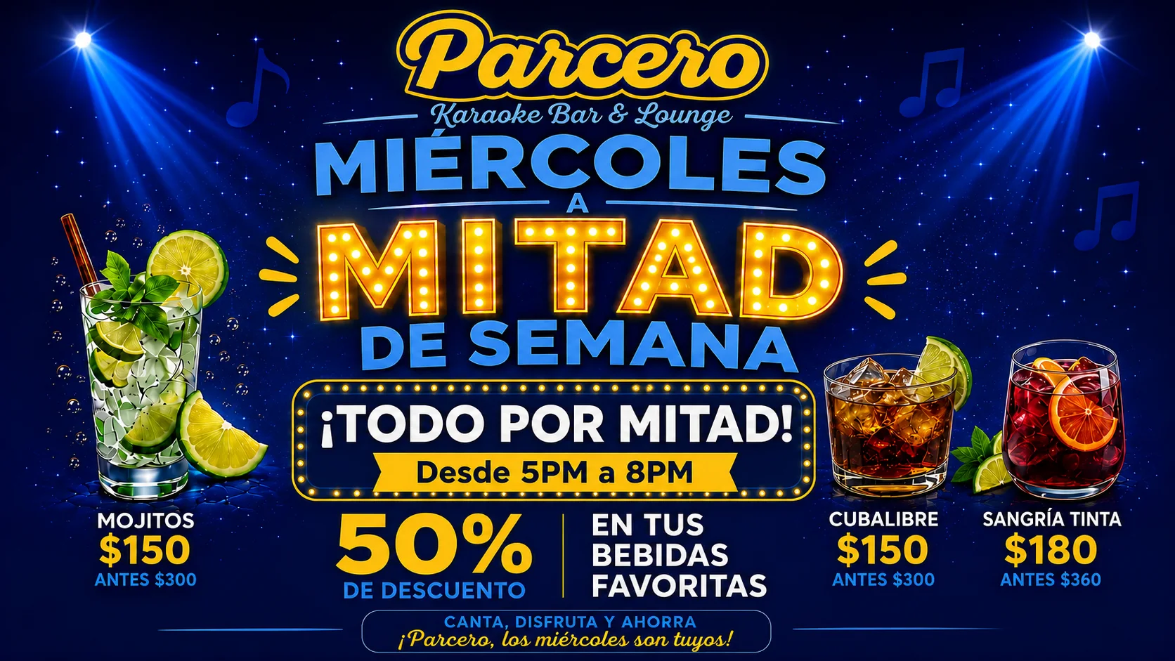 Miercoles a Mitad